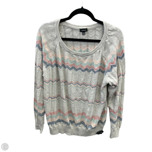 Sweater By Torrid In Striped Pattern, Size: 3x