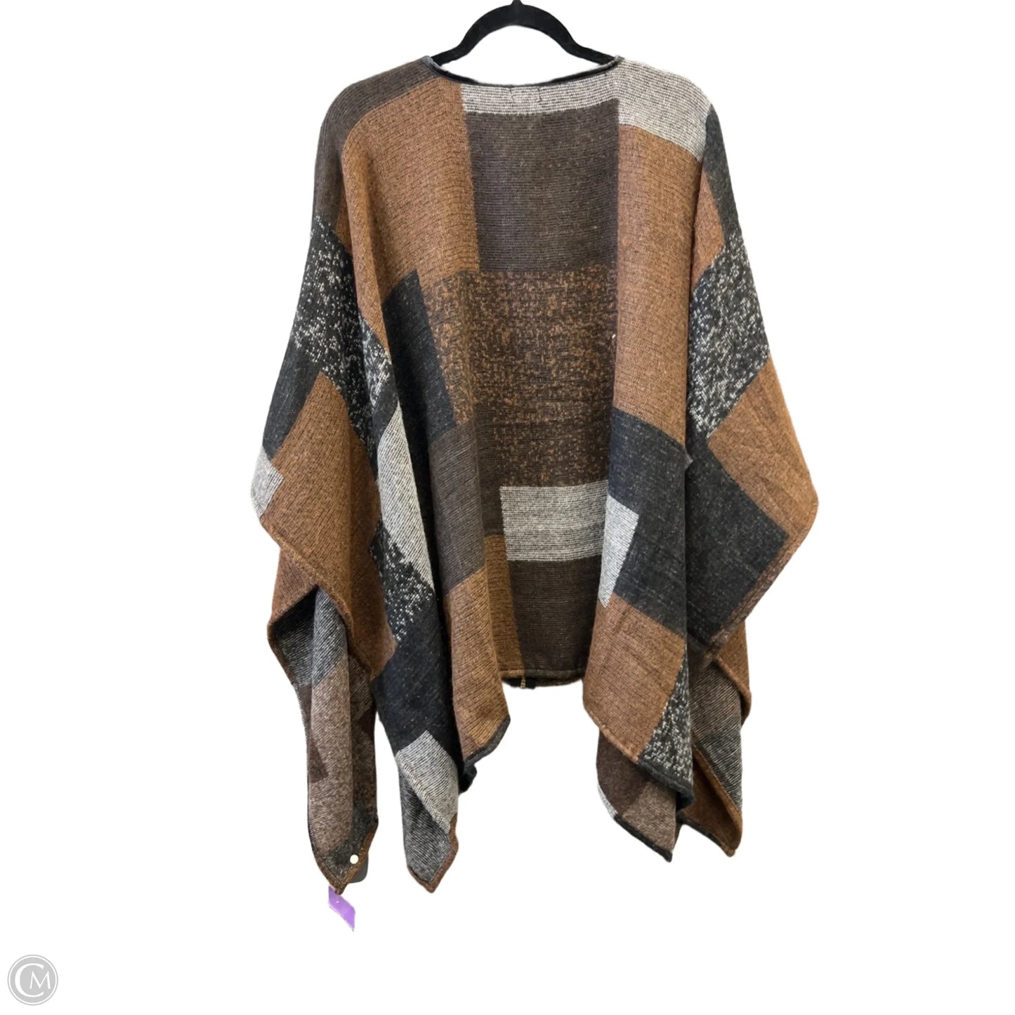 Shawl By Apt 9 In Plaid Pattern, Size: Osfm