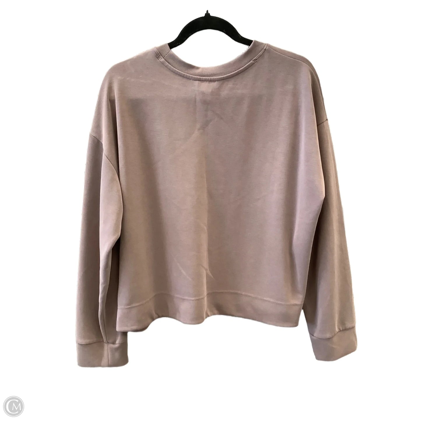 Athletic Top Long Sleeve Collar By Athleta In Brown, Size: Xl