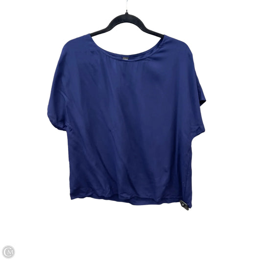 Top Short Sleeve By Clothes Mentor In Blue, Size: Xl