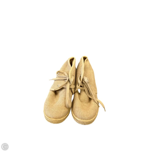 Shoes Heels Wedge By Aldo In Brown, Size: 7