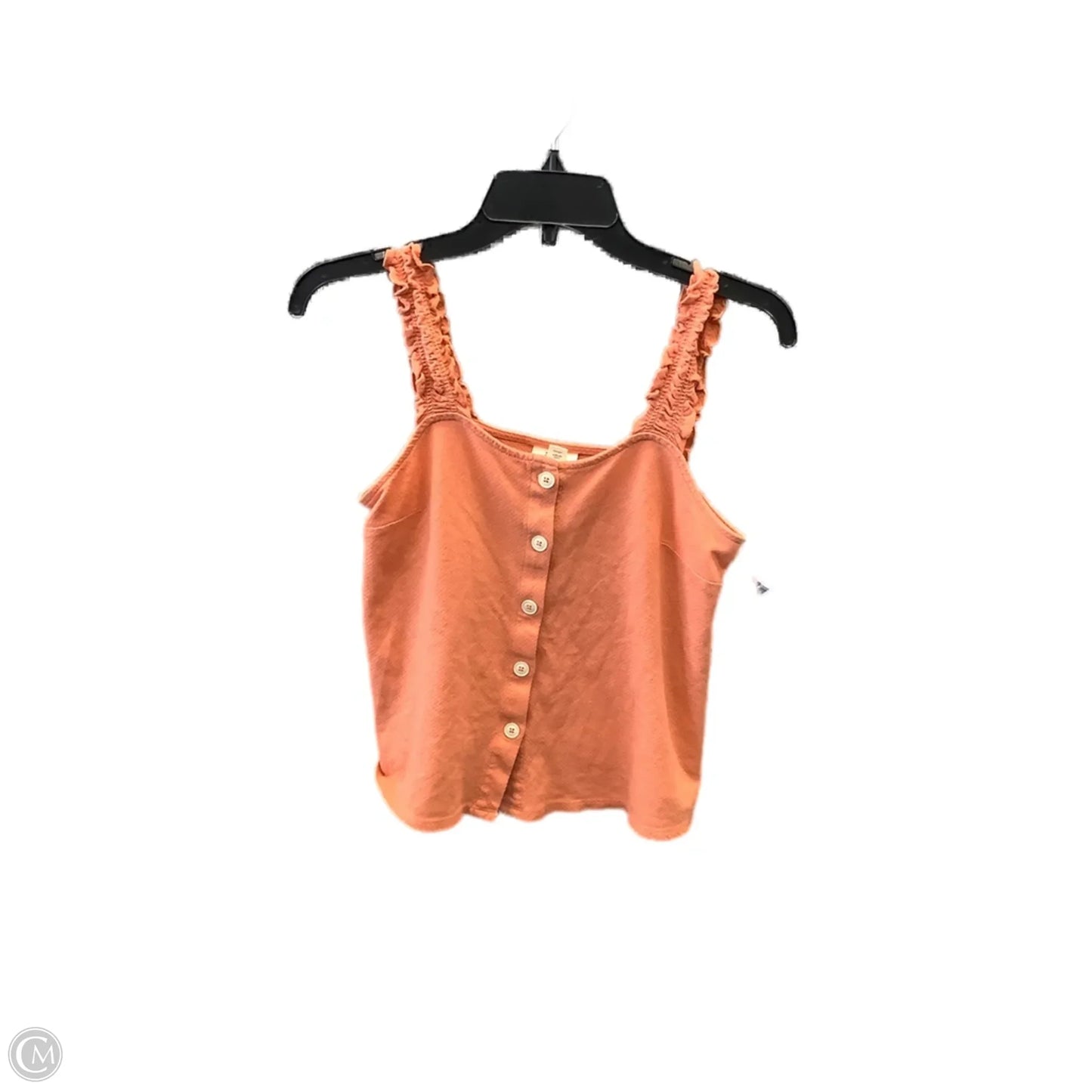 Top Sleeveless By Ana In Orange, Size: Xs