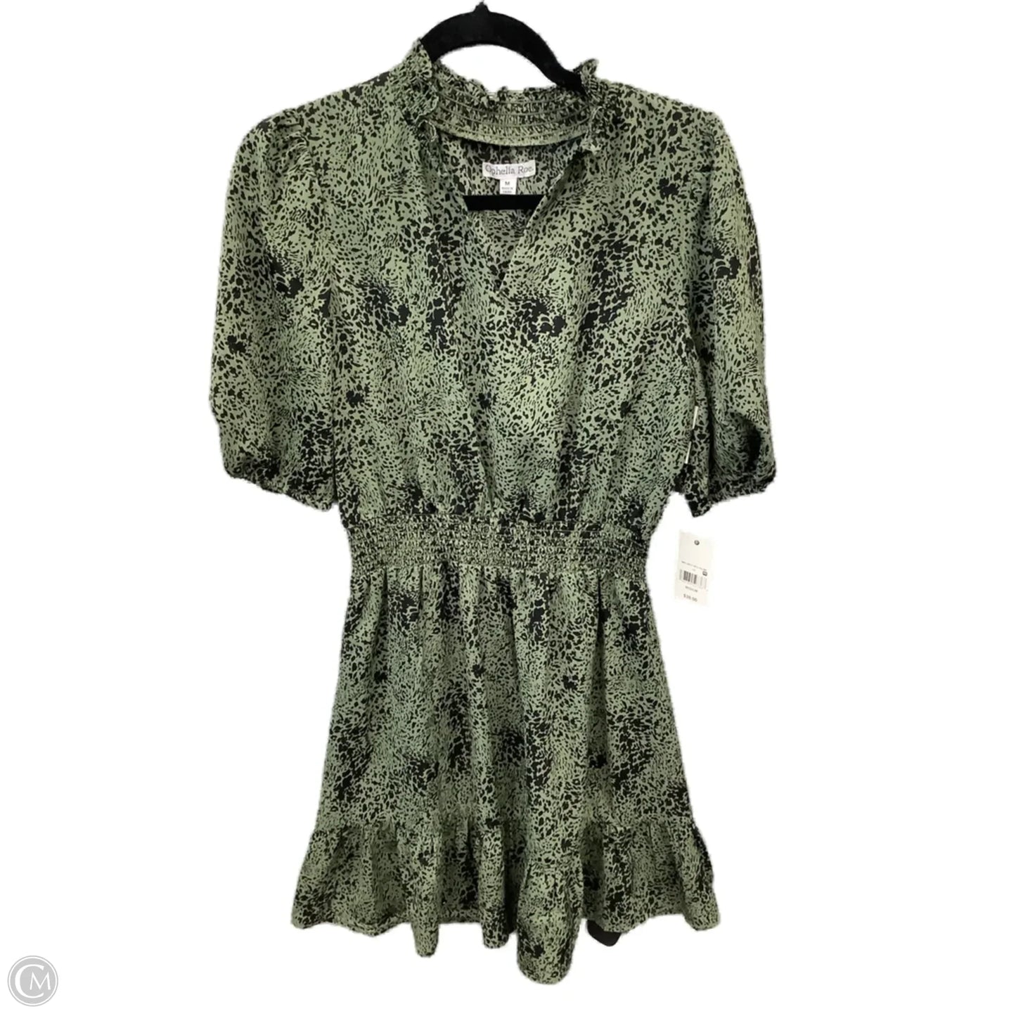 Dress Casual Midi By Ophelia Roe In Green, Size: M