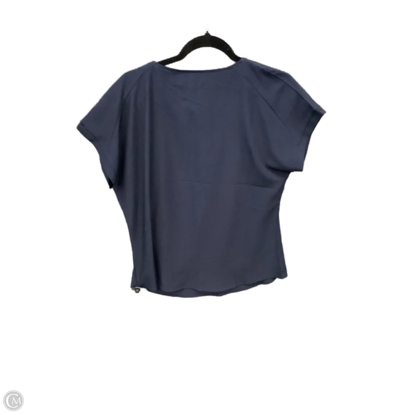 Top Short Sleeve By Clothes Mentor In Navy, Size: M