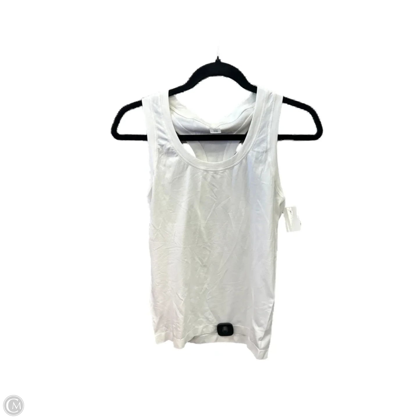 Athletic Tank Top By Clothes Mentor In White, Size: S