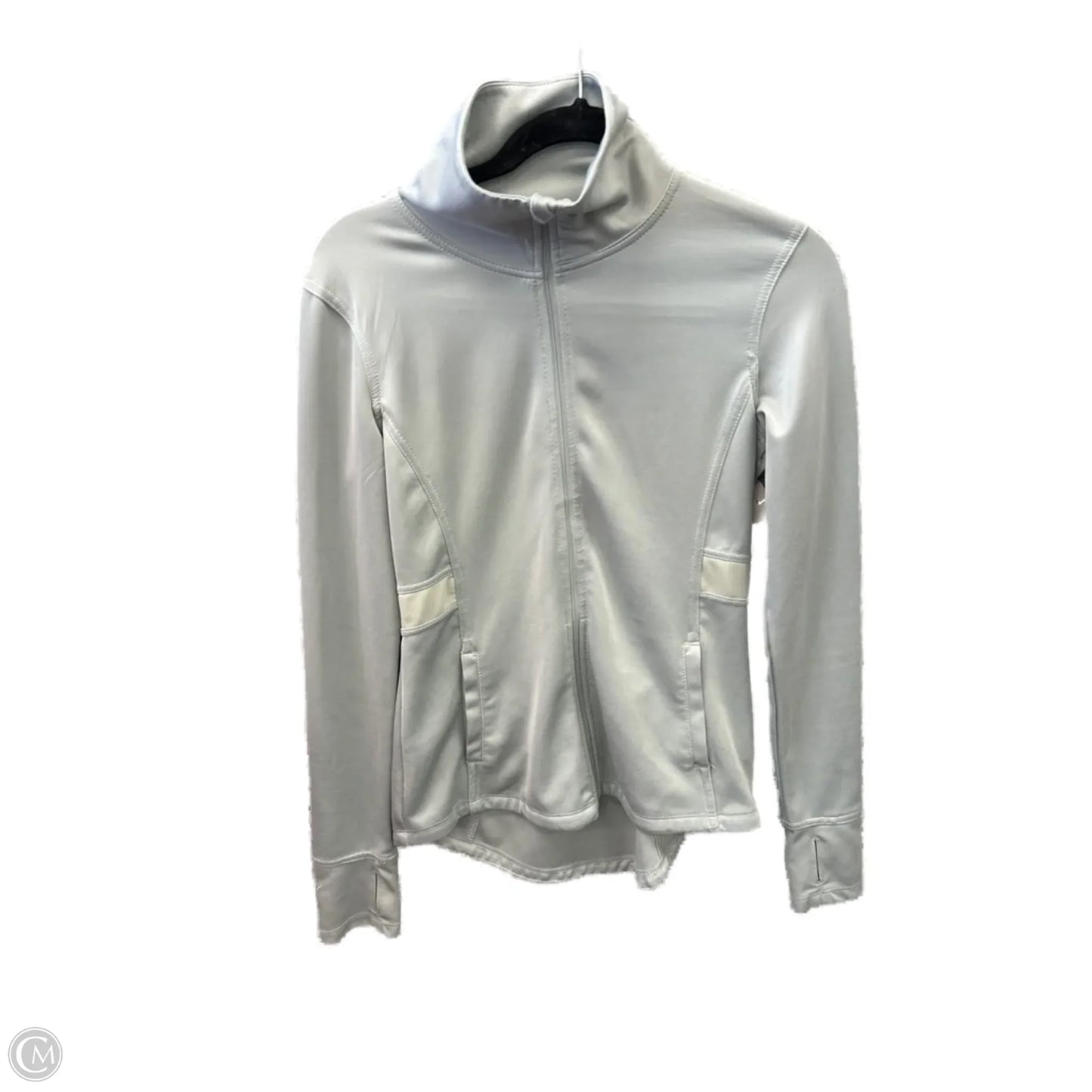 Athletic Jacket By Apana In Grey, Size: S