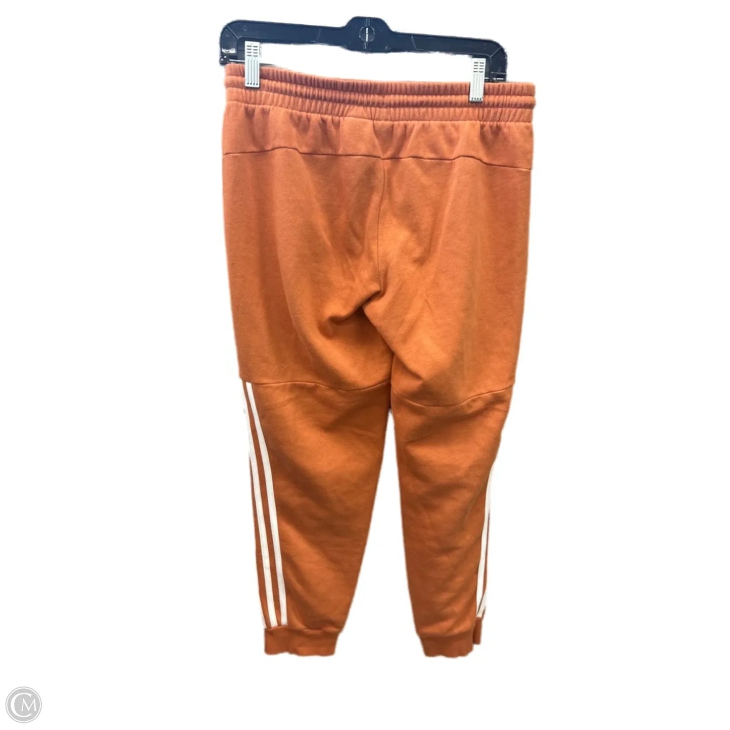 Athletic Pants By Adidas In Orange, Size: M