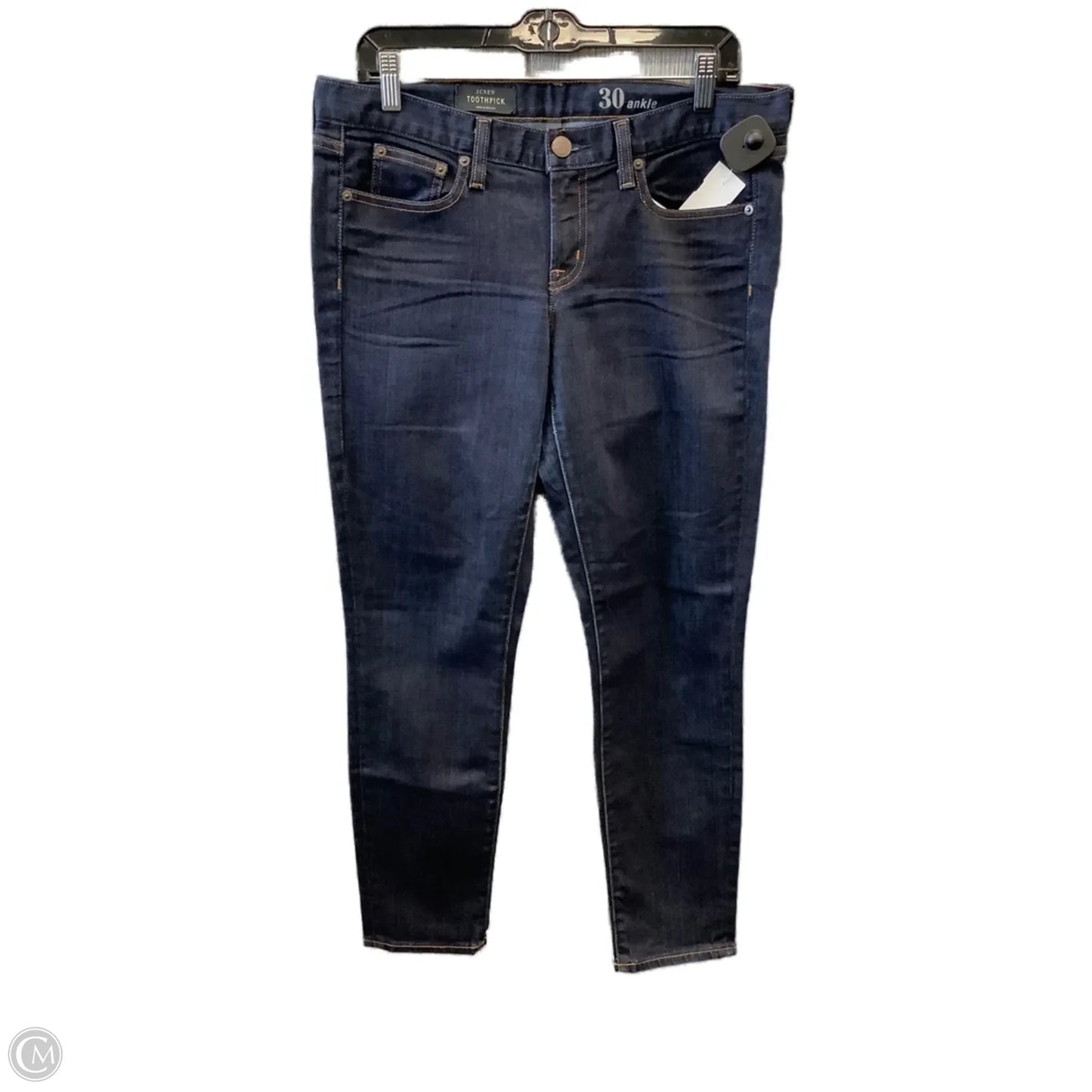 Jeans Skinny By J. Crew In Blue Denim, Size: 10