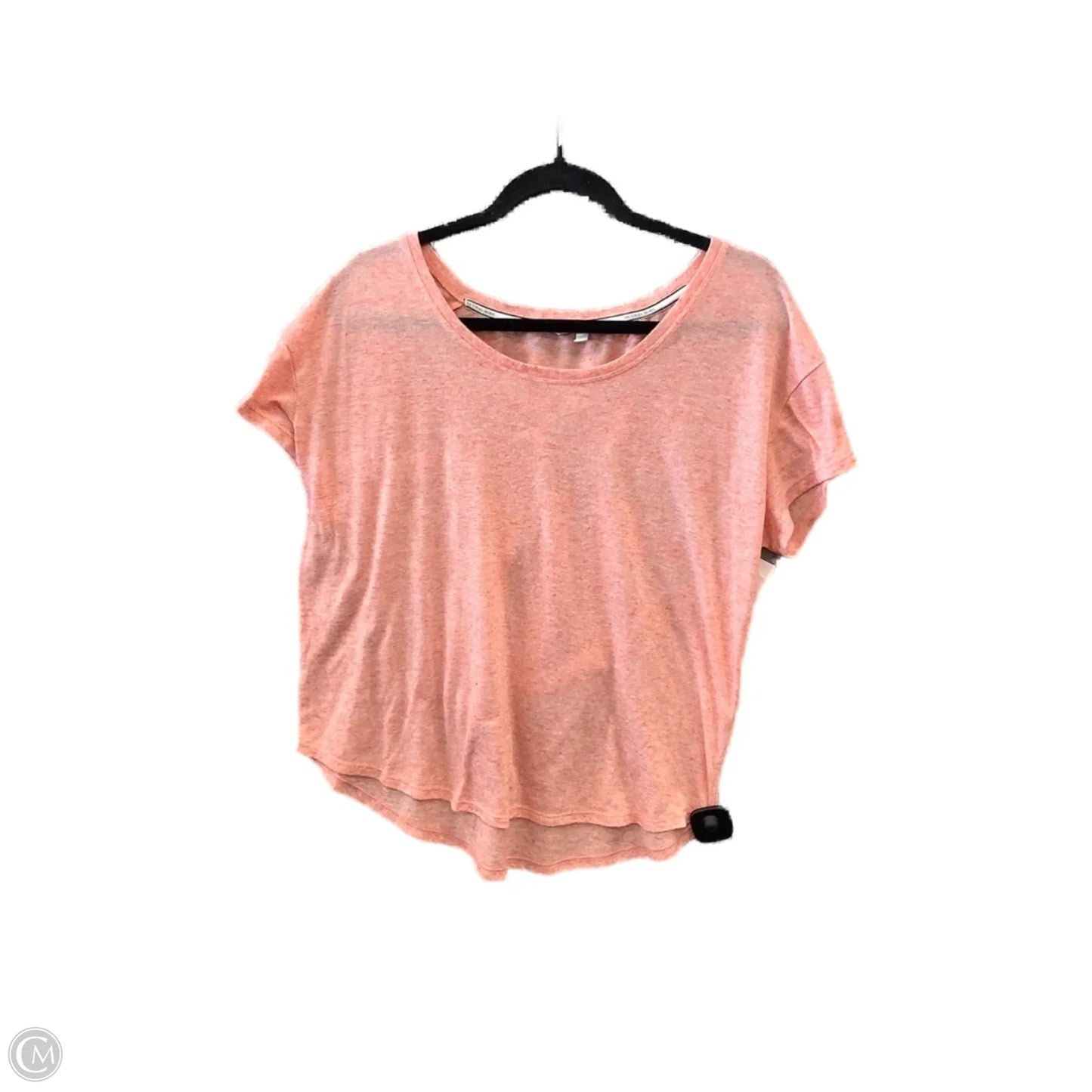 Top Short Sleeve By Victorias Secret In Orange, Size: L