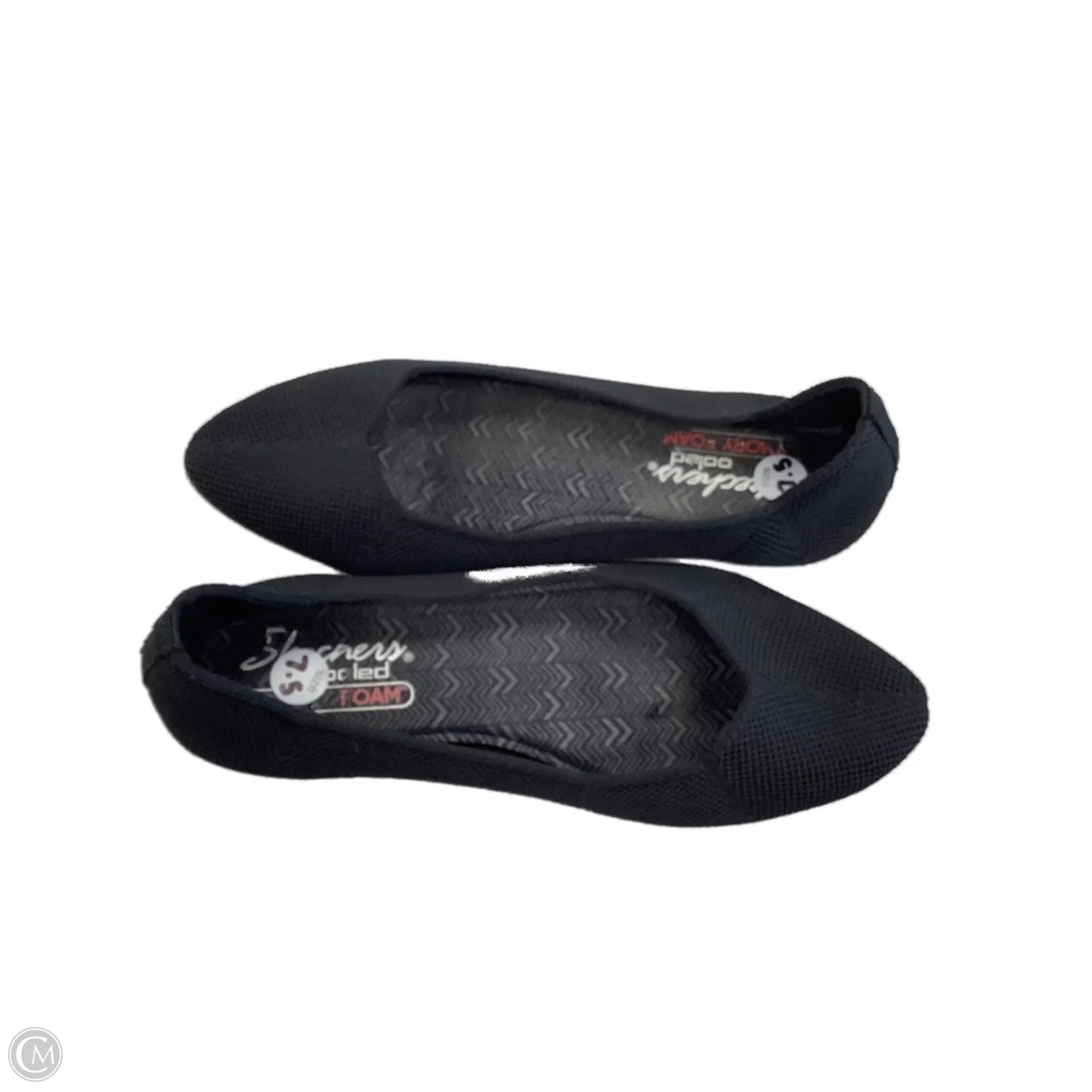 Shoes Flats By Skechers In Black, Size: 7.5