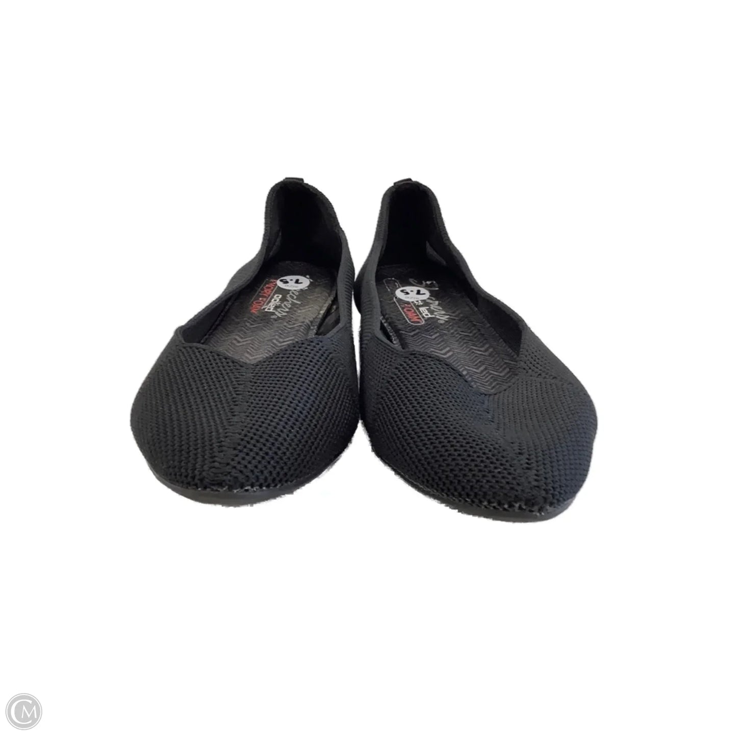 Shoes Flats By Skechers In Black, Size: 7.5