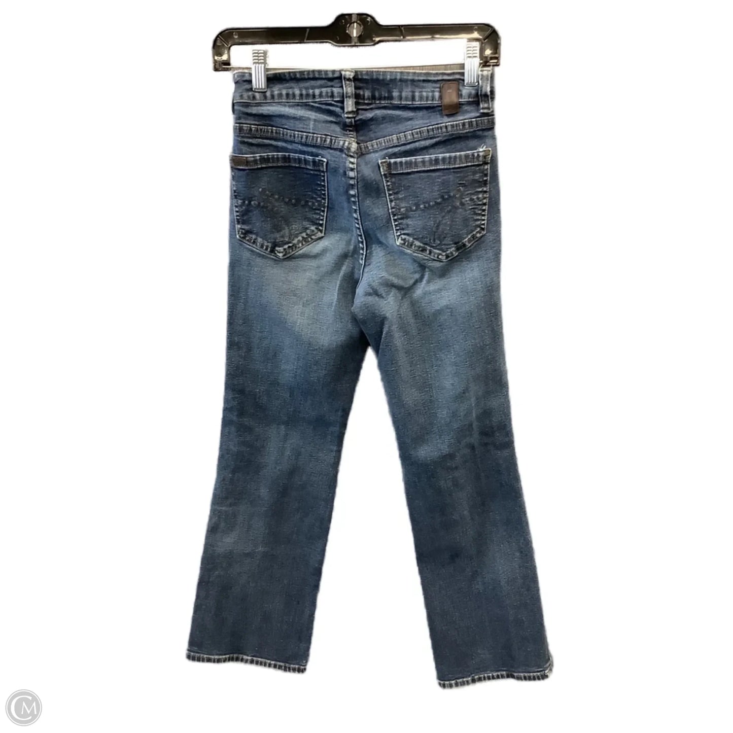 Jeans Straight By Jag In Blue Denim, Size: 2p