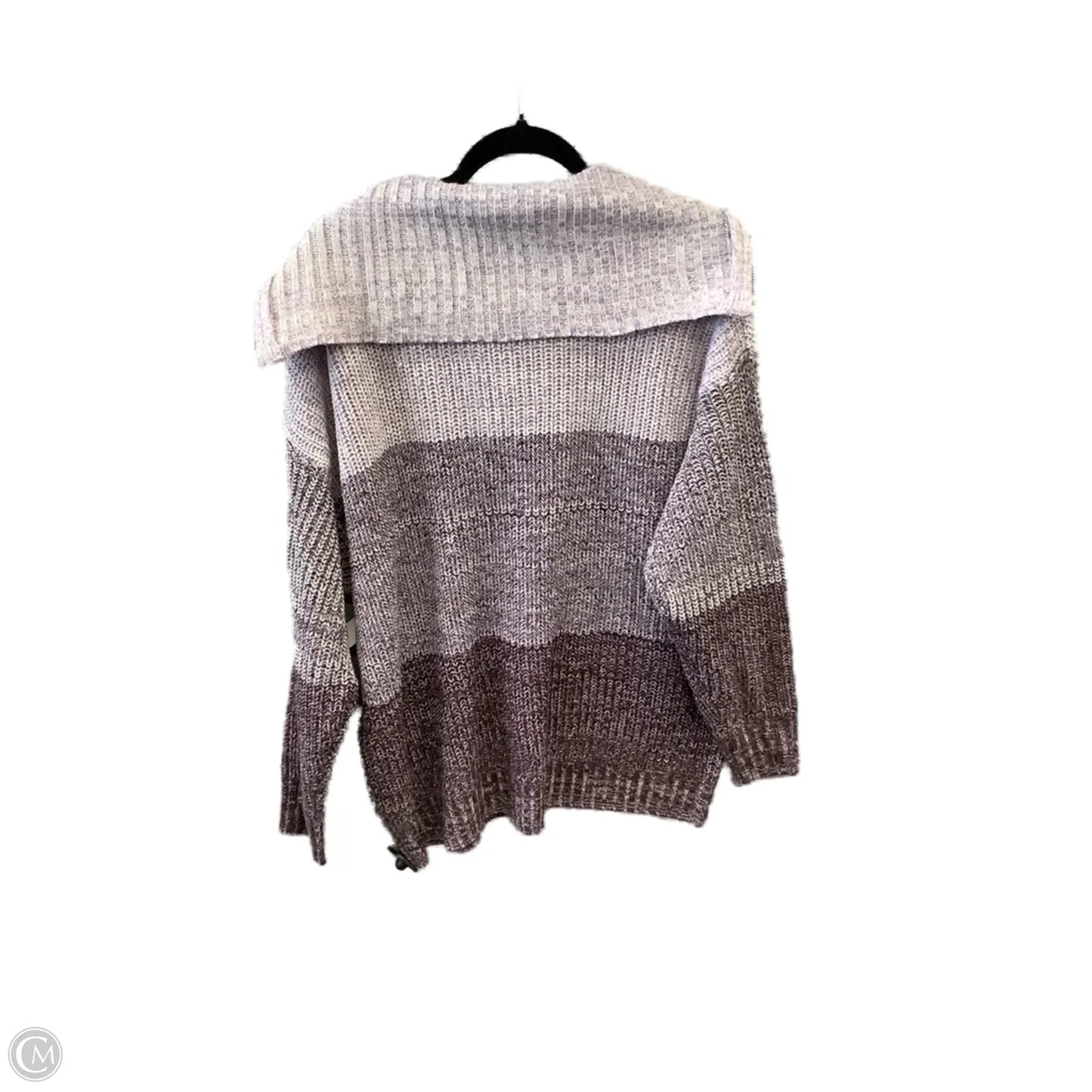 Sweater By Terra & Sky In Purple, Size: 1x