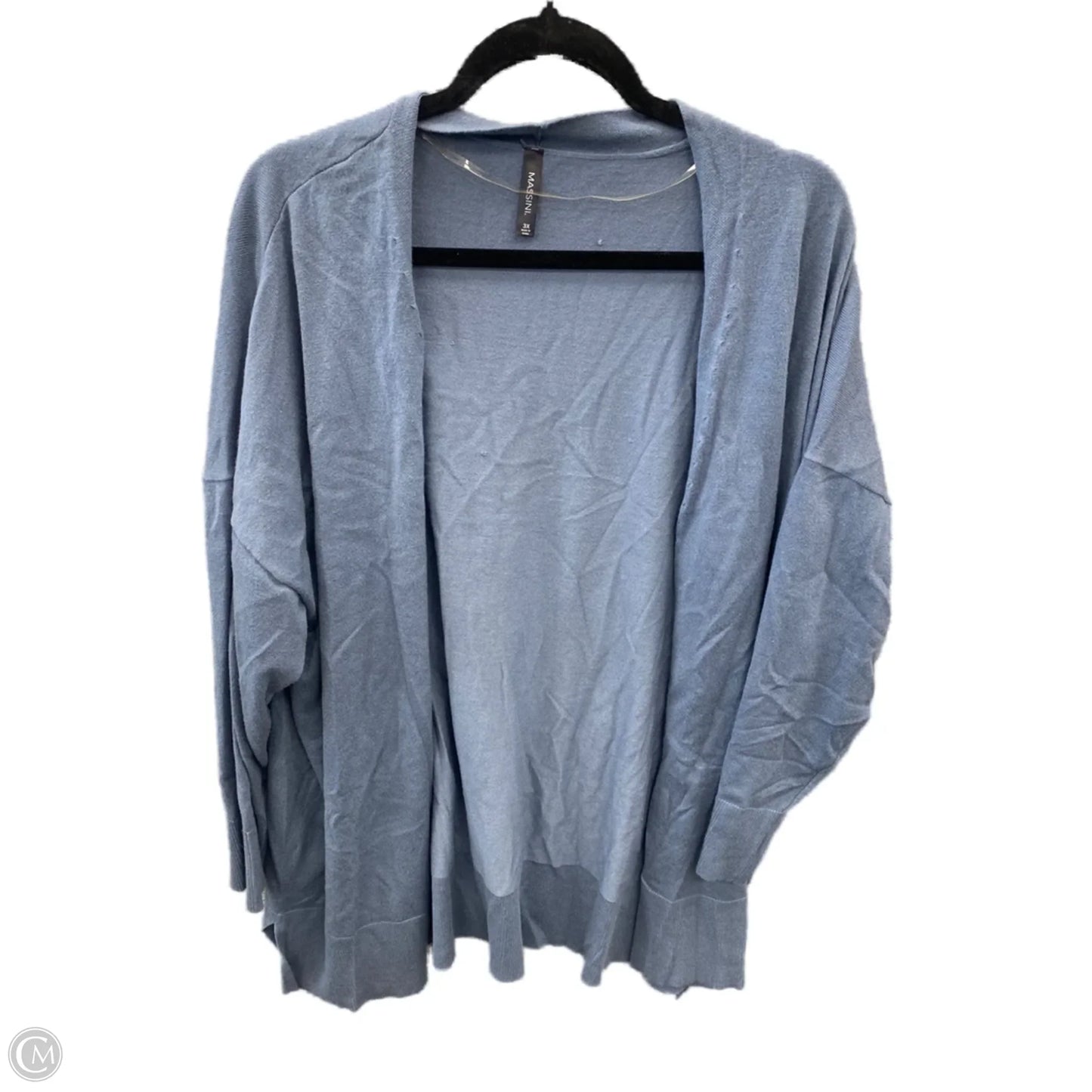 Cardigan By Massini In Blue, Size: 3x