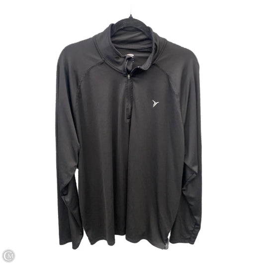 Athletic Sweatshirt Collar By Old Navy In Black, Size: Xxl
