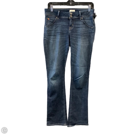 Jeans Straight By Hudson In Blue Denim, Size: 2