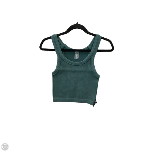 Athletic Tank Top By Clothes Mentor In Green, Size: Osfm