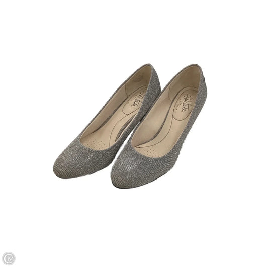Shoes Heels Stiletto By Life Stride In Silver, Size: 8.5