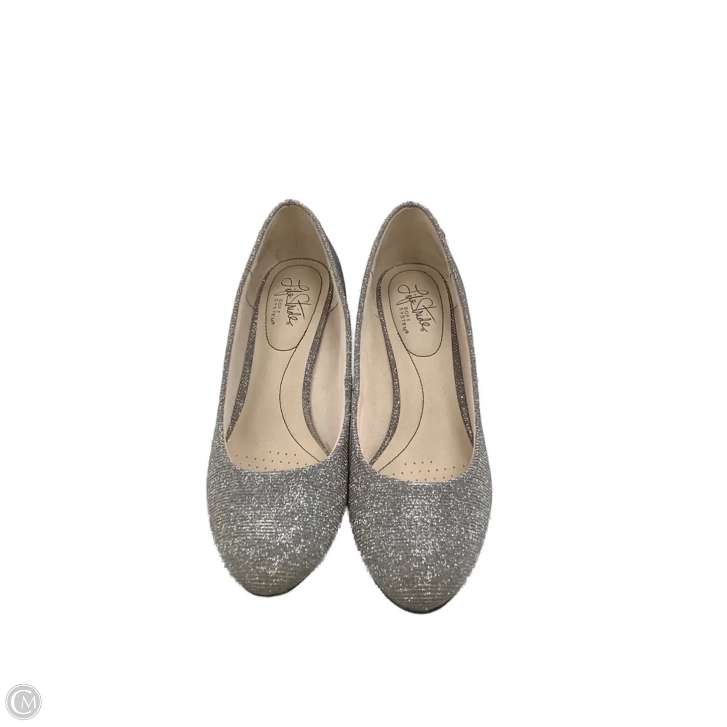 Shoes Heels Stiletto By Life Stride In Silver, Size: 8.5