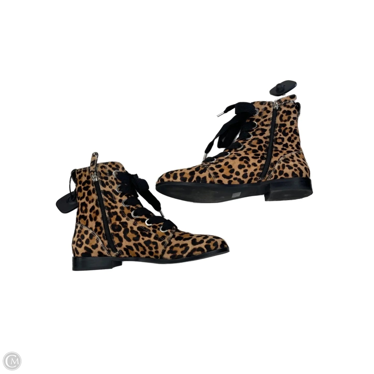 Boots Designer By Kate Spade In Animal Print, Size: 9