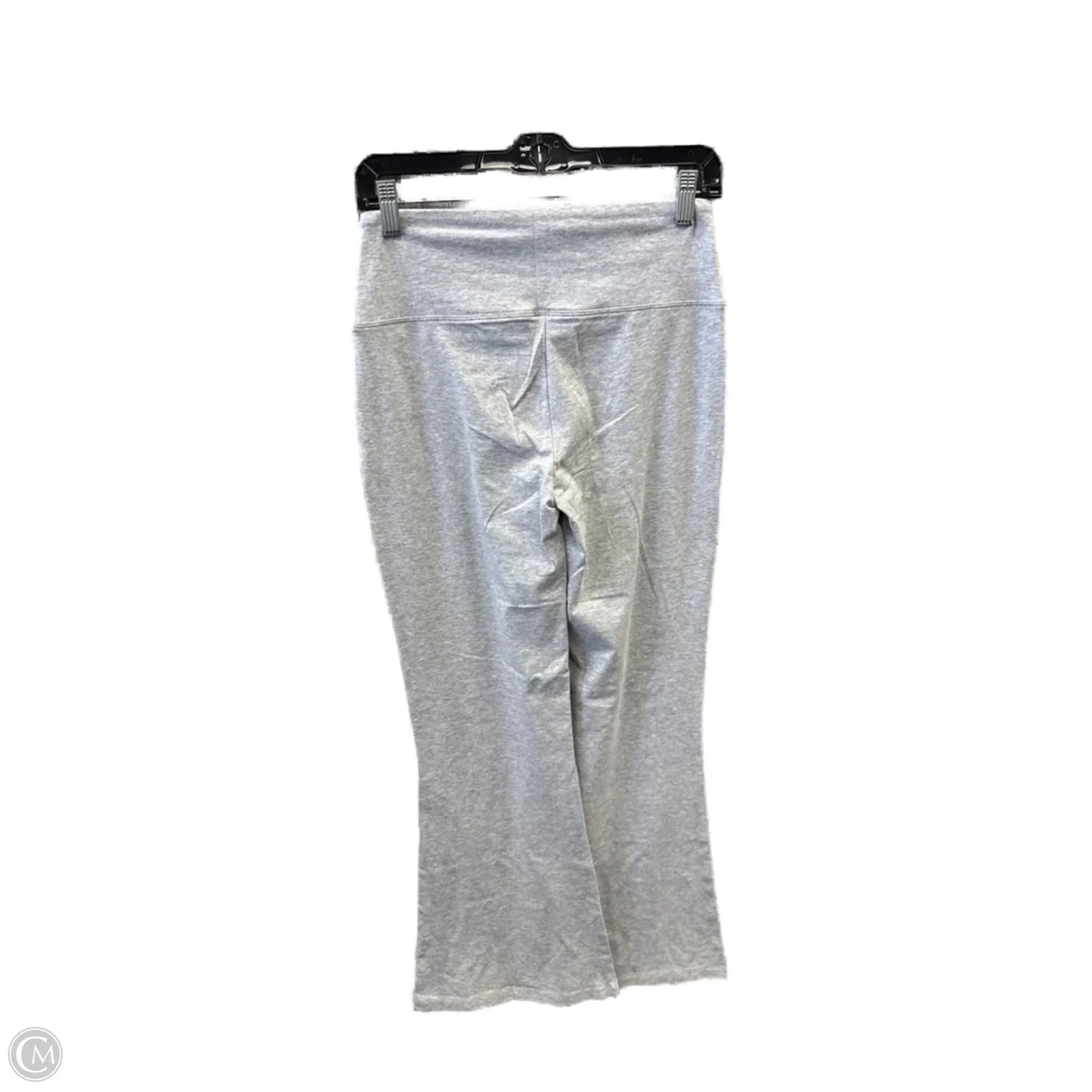 Athletic Leggings By Zenana In Grey, Size: L
