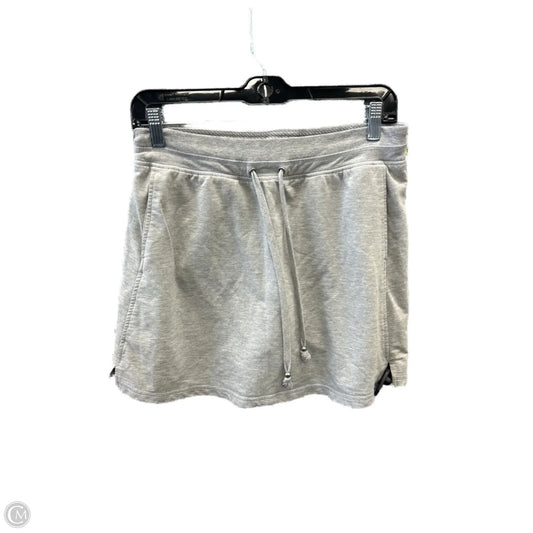 Athletic Skirt By Green Tea In Grey, Size: M