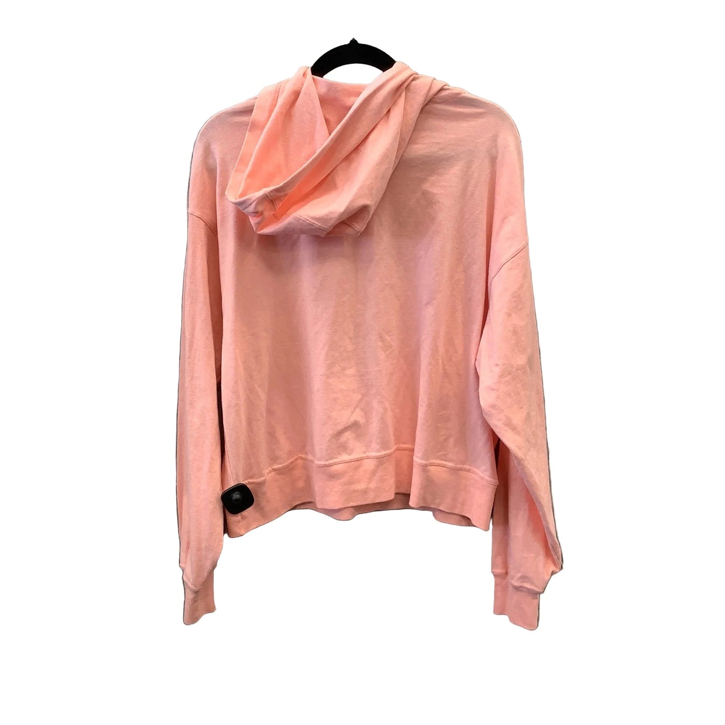 Athletic Sweatshirt Hoodie By Champion In Orange, Size: L