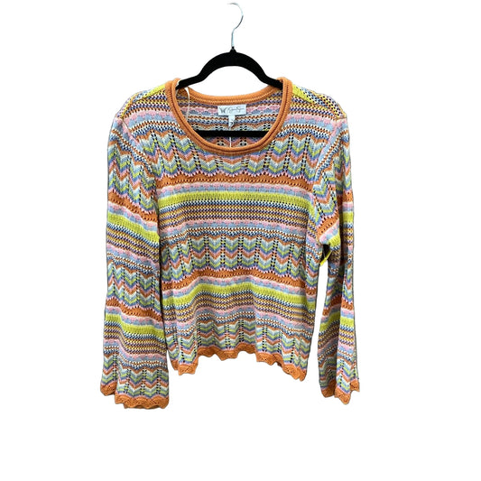 Sweater By Jessica Simpson In Multi-colored, Size: L