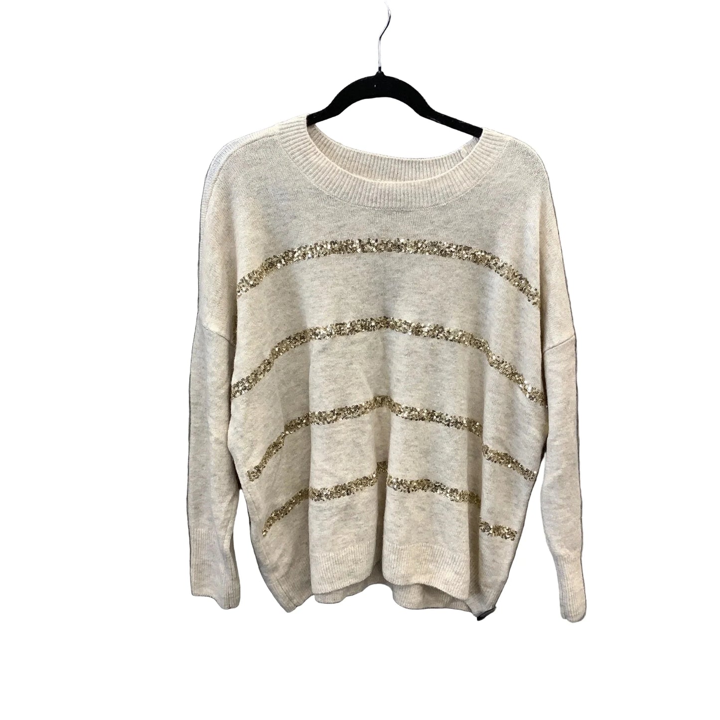 Sweater By Vince Camuto In Beige, Size: Xl