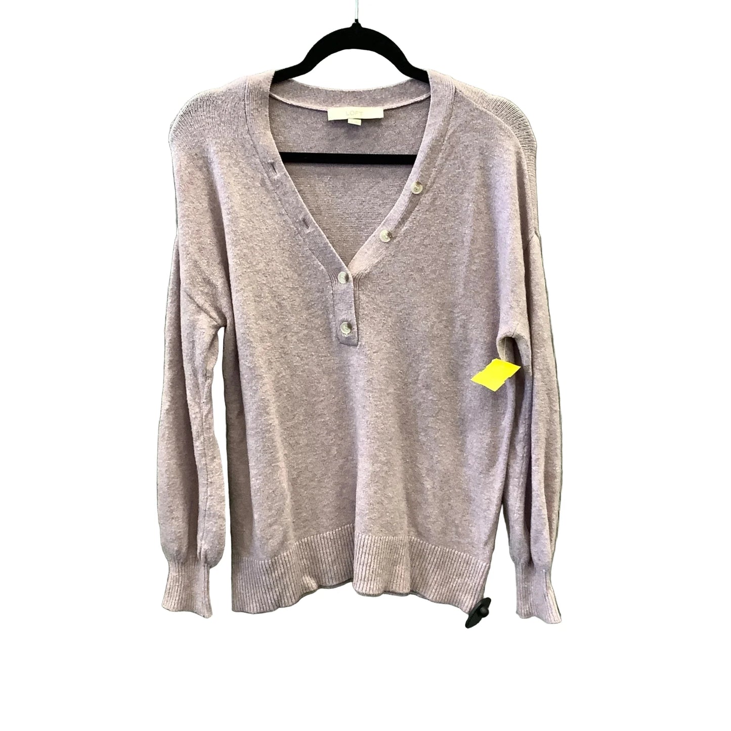 Sweater By Loft In Purple, Size: S
