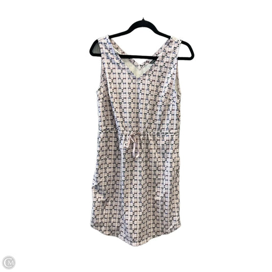 Dress Casual Midi By Eddie Bauer In Multi-colored, Size: S