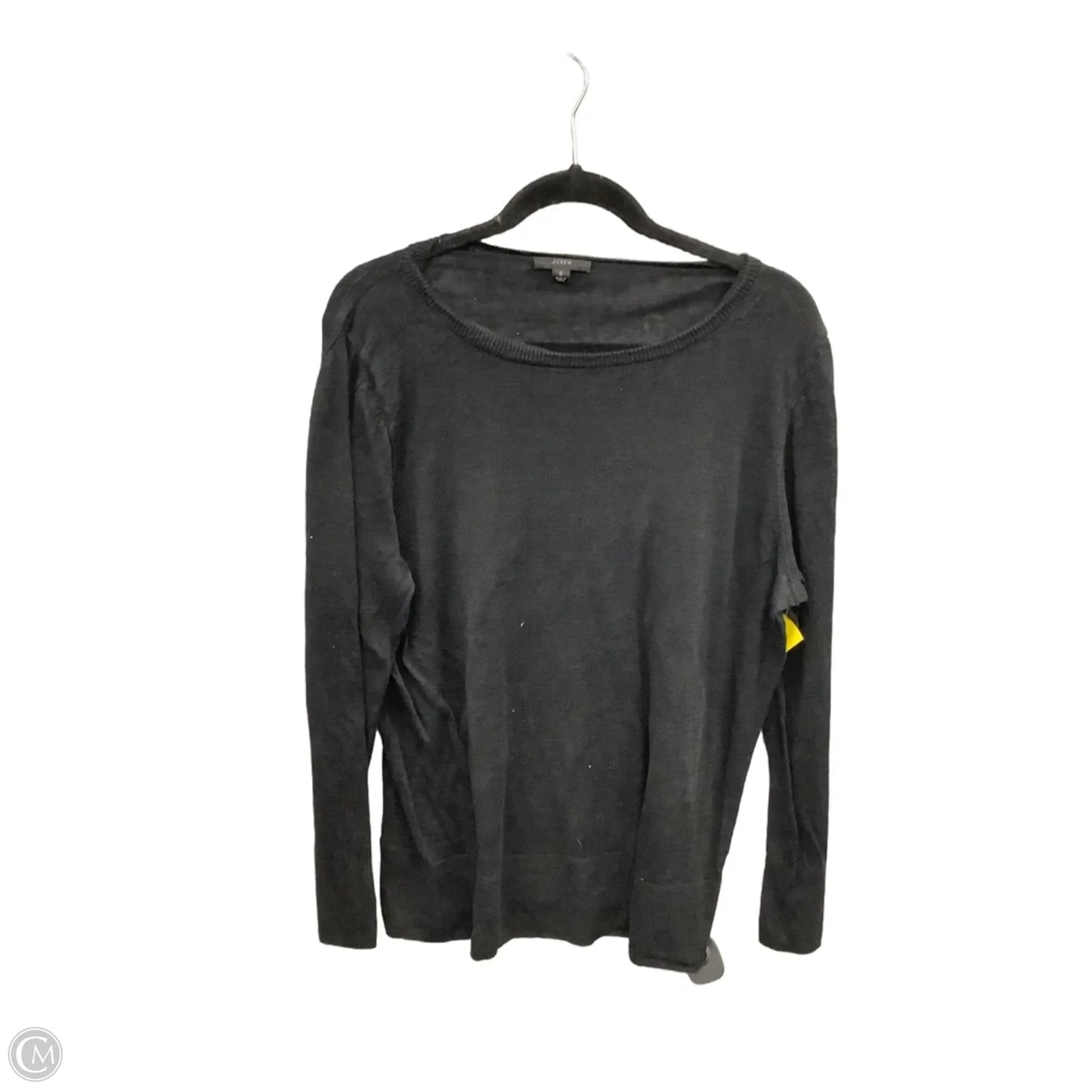 Top Long Sleeve By J. Crew In Black, Size: S