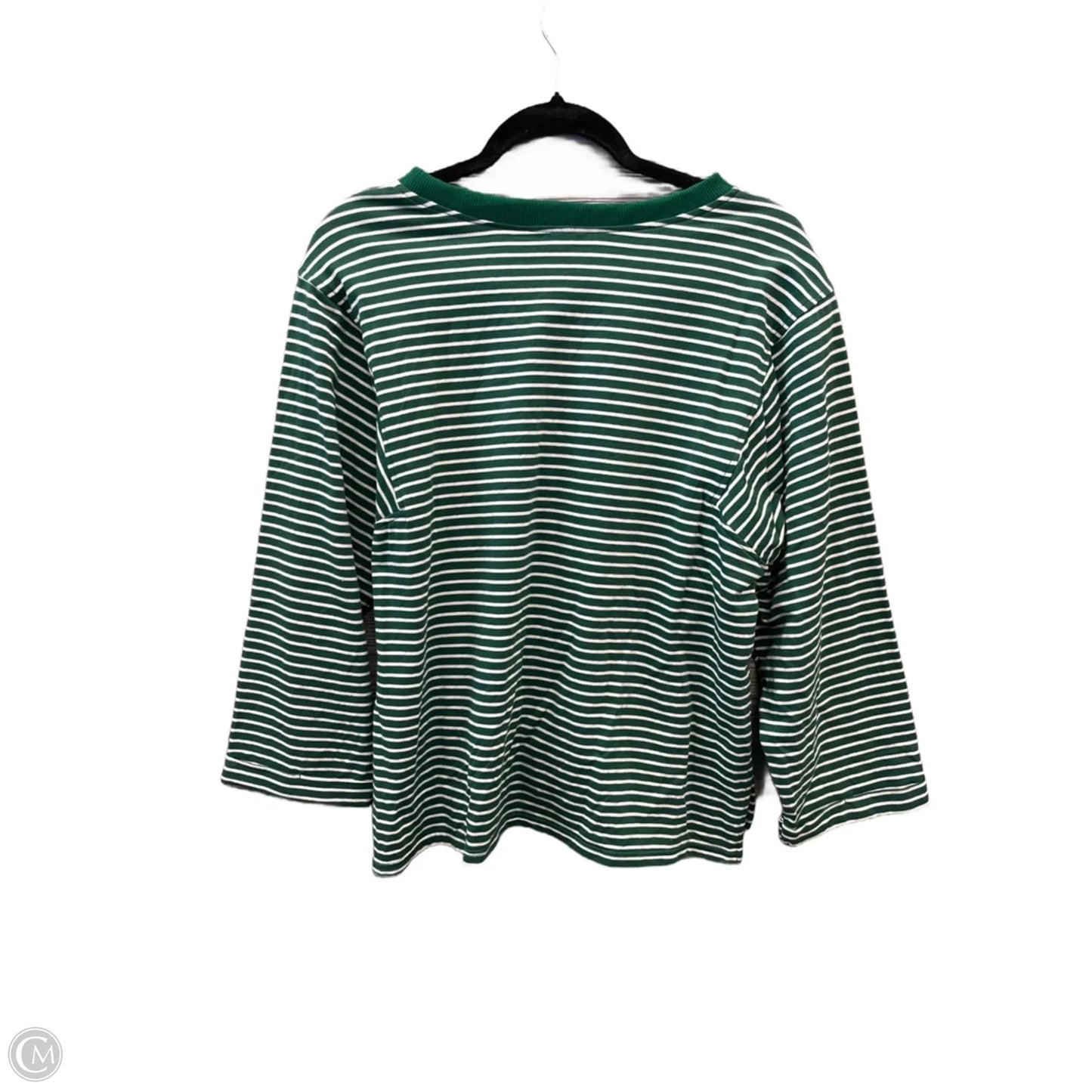 Top Long Sleeve By New In In Striped Pattern, Size: M