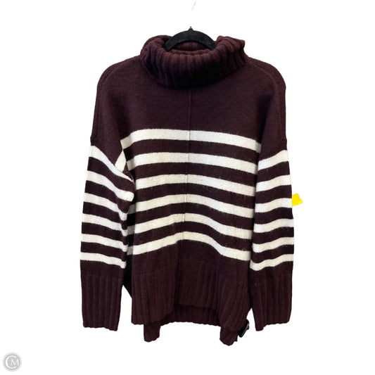 Sweater By Sonoma In Striped Pattern, Size: M