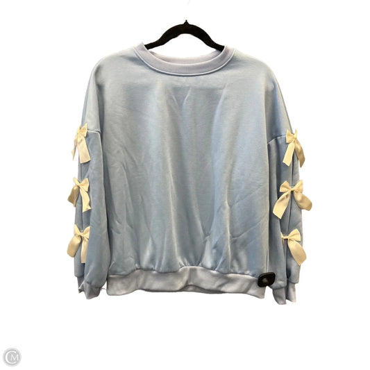 Top Long Sleeve By Clothes Mentor In Blue, Size: M