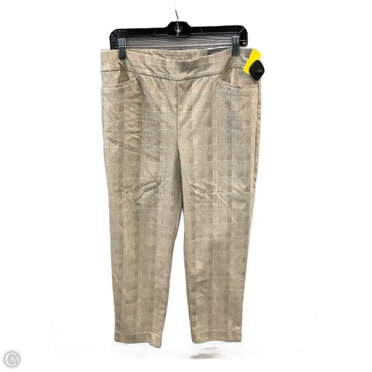 Pants Dress By Chicos In Plaid Pattern, Size: 8