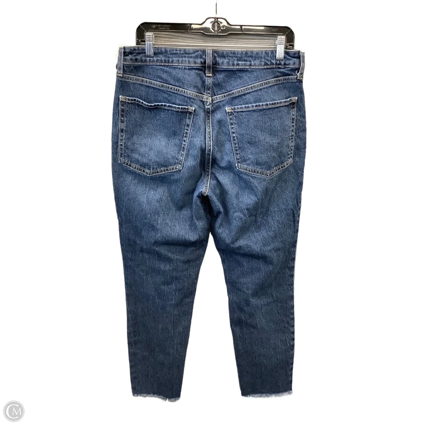 Jeans Straight By Old Navy In Blue Denim, Size: 12