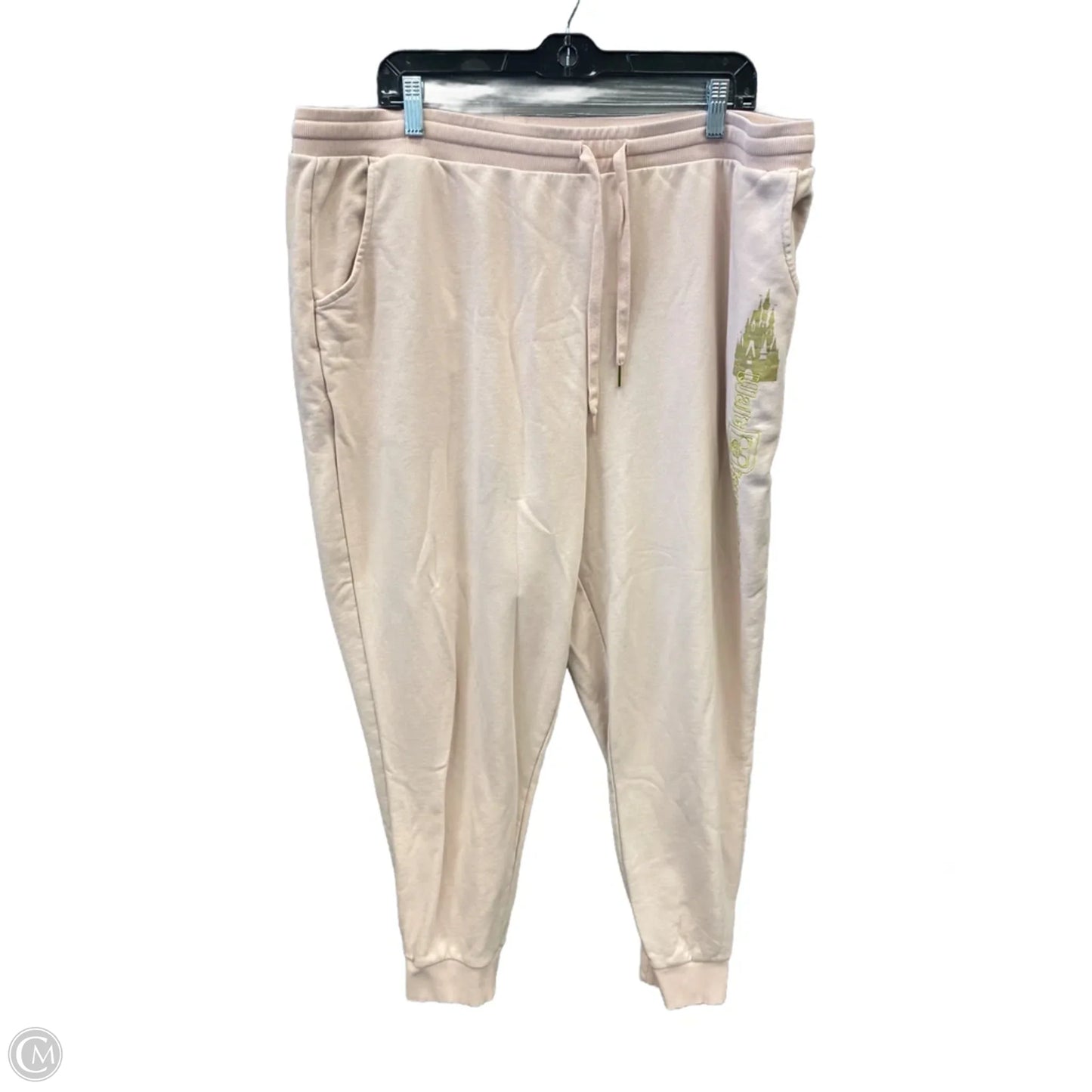 Pants Lounge By Disney In Pink, Size: 1x