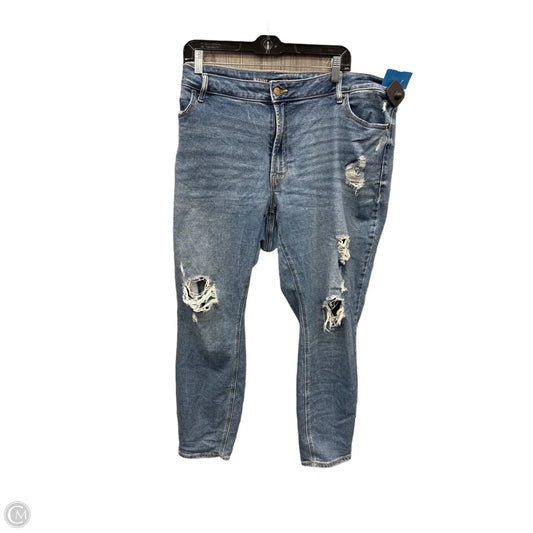 Jeans Boot Cut By Old Navy In Blue Denim, Size: 22