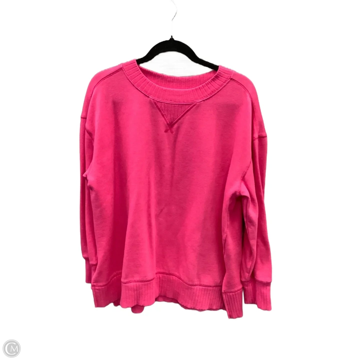 Sweatshirt Crewneck By Maurices In Pink, Size: L