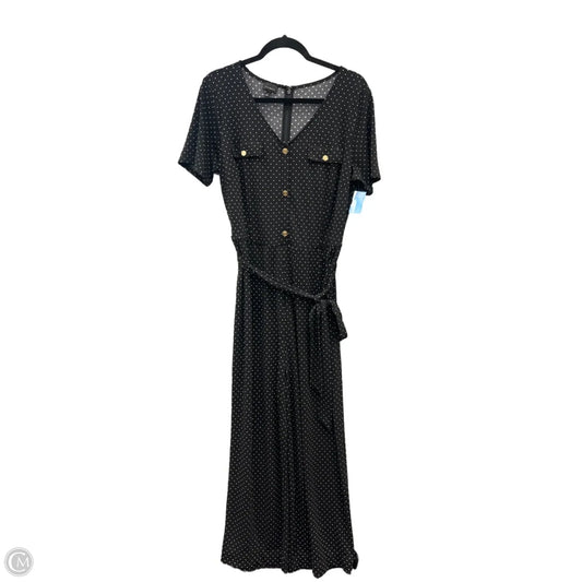 Jumpsuit By Talbots In Polkadot Pattern, Size: L