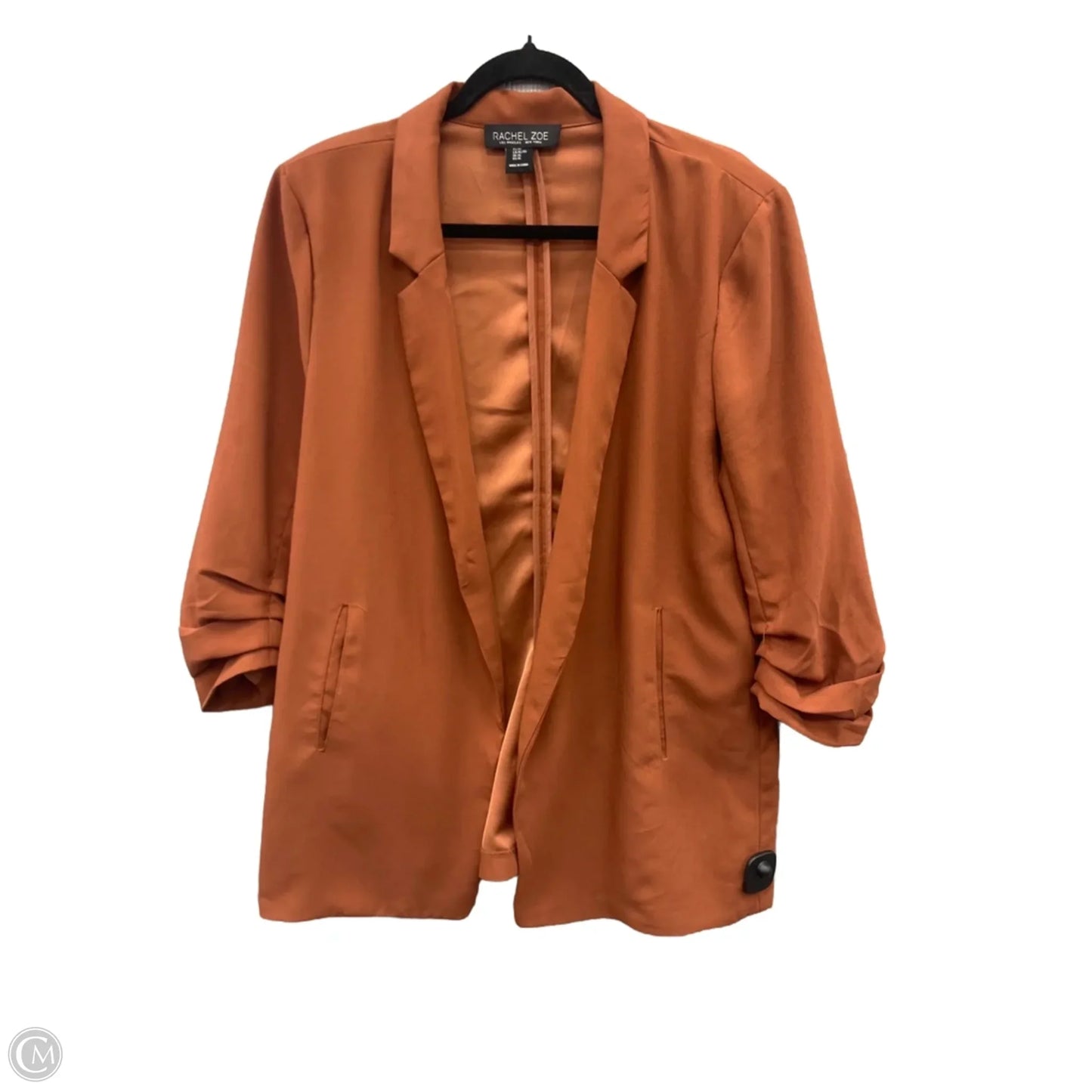 Blazer By Rachel Zoe In Orange, Size: Xl