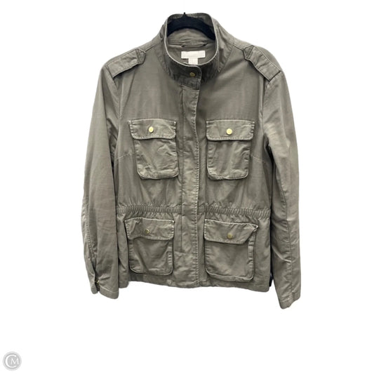 Jacket Moto By H&m In Green, Size: L