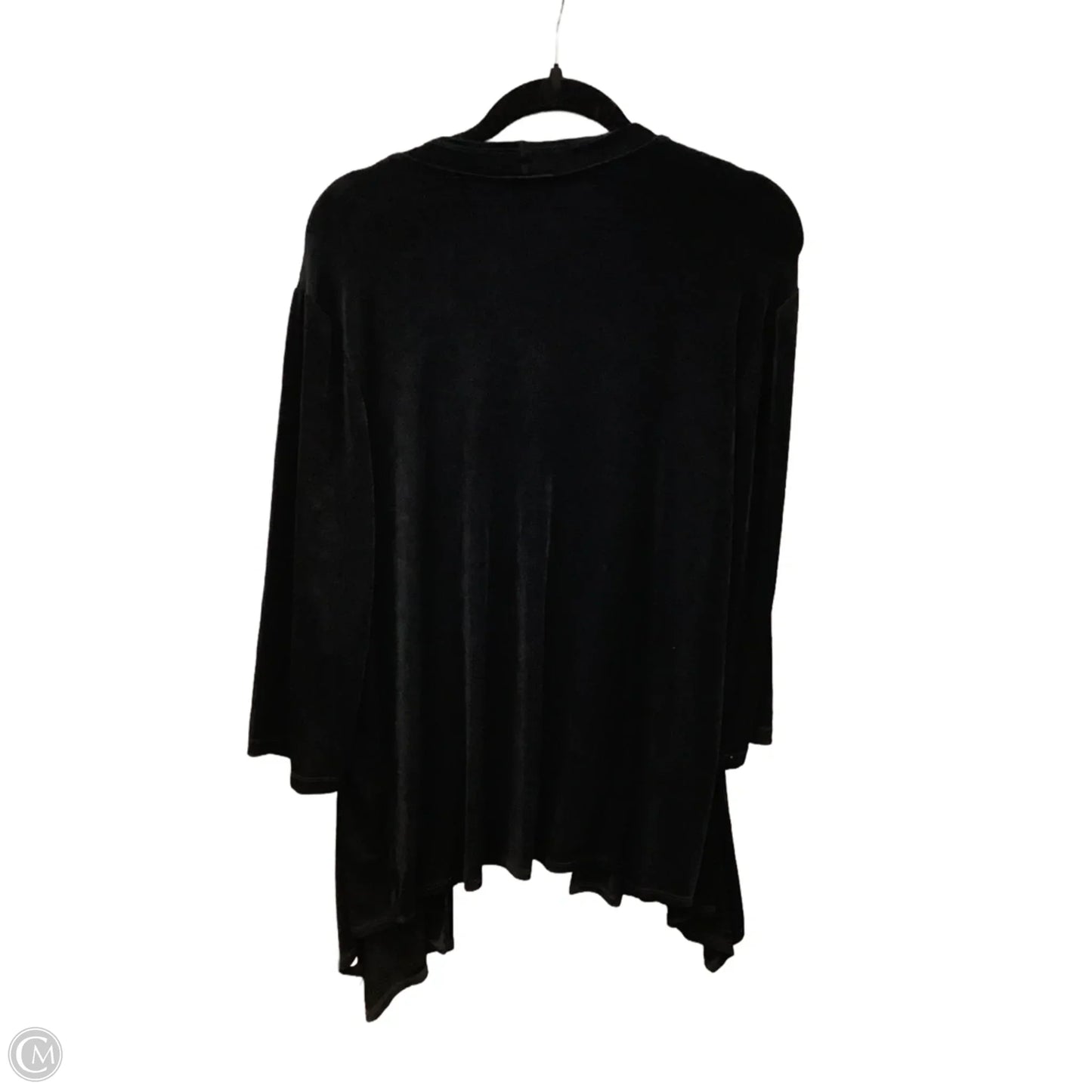 Cardigan By Catherines In Black, Size: 2x
