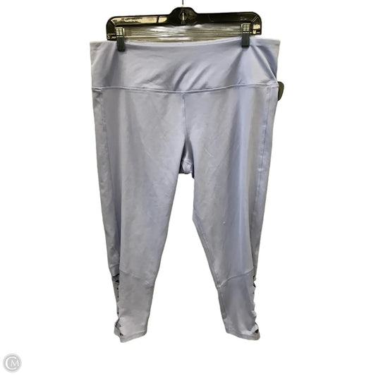 Athletic Leggings By Dsg Outerwear In Purple, Size: 2x