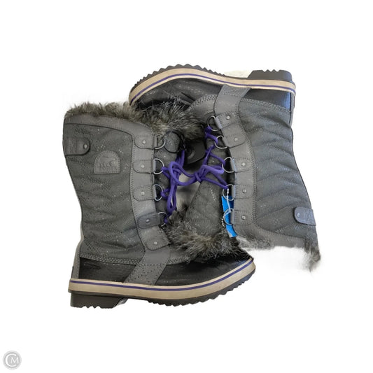 Boots Snow By Sorel In Grey, Size: 8