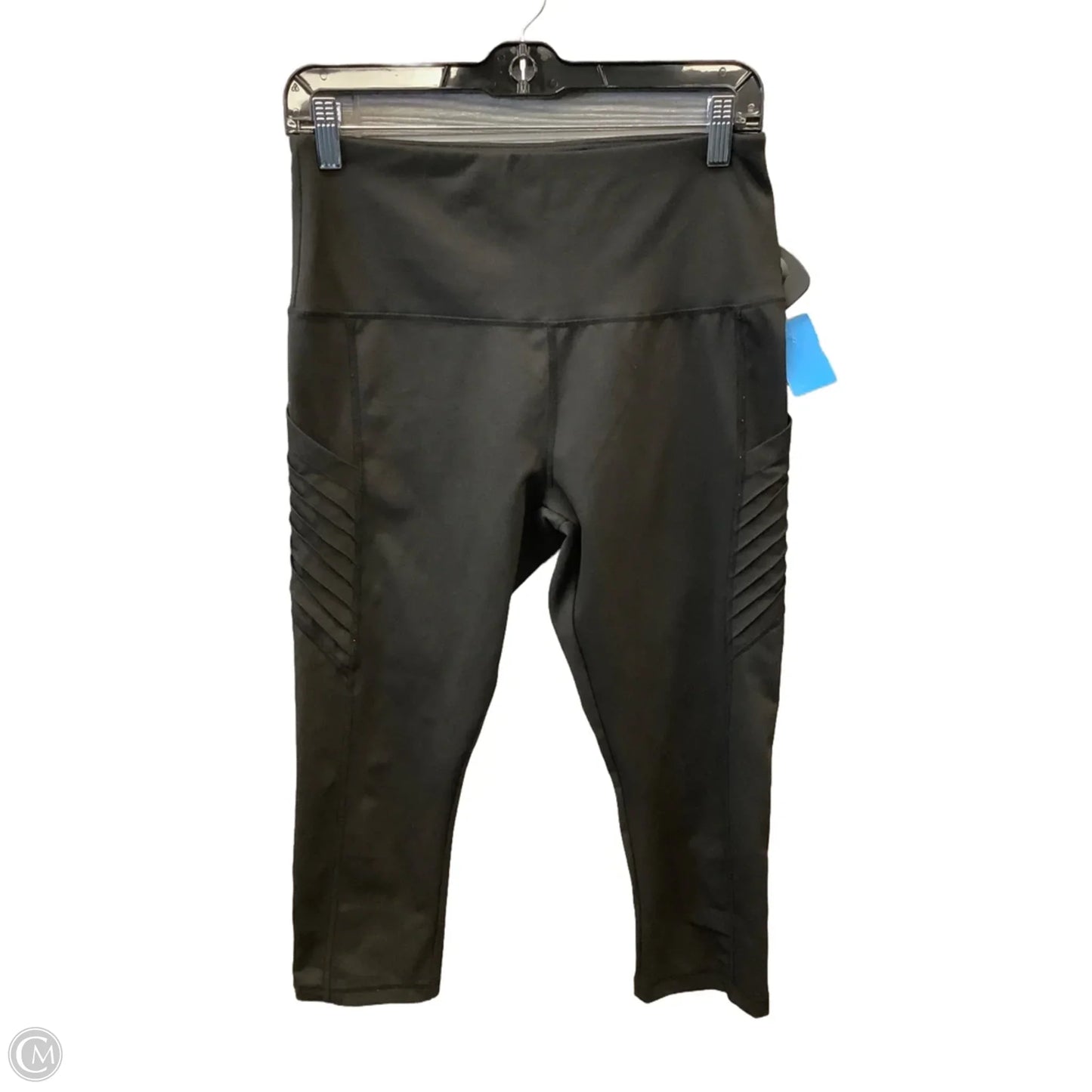 Athletic Leggings By Clothes Mentor In Black, Size: L