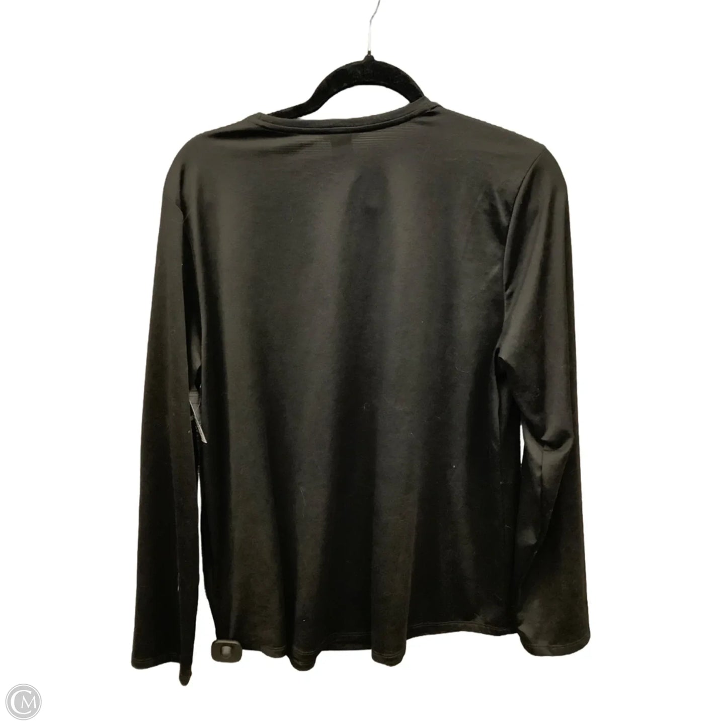 Athletic Top Long Sleeve Crewneck By The North Face In Black, Size: XL