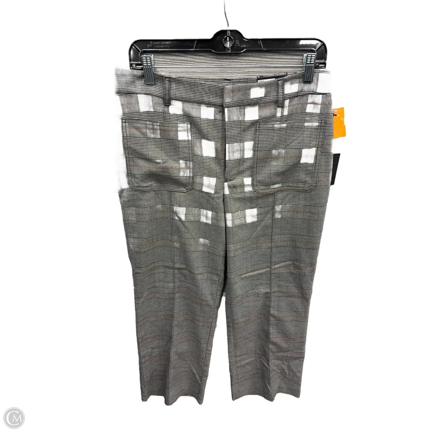 Pants Dress By Simply Vera In Plaid Pattern, Size: 8