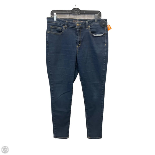 Jeans Jeggings By Michael By Michael Kors In Blue Denim, Size: 14